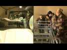 Images inside army field hospital in Mulhouse, coronavirus hotspot