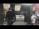 Coronavirus: South Africa police patrol to enforce lockdown