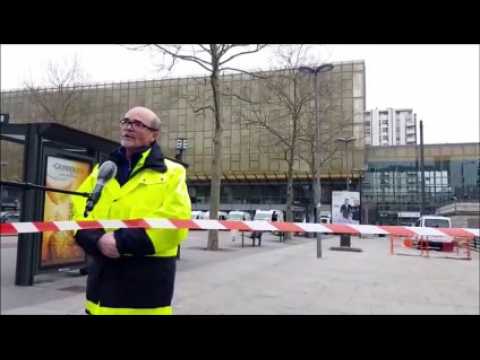 Nancy : Dr Nace, chef des urgences de l'hôpital central de Nancy, qui coordonne l'évacuation sanitaire à la gare