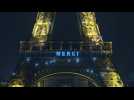 France: Eiffel Tower says 'Merci' to healthcare workers fighting COVID-19