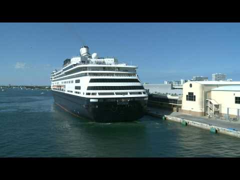 Virus-hit cruise ship Zaandam arrives in Florida port