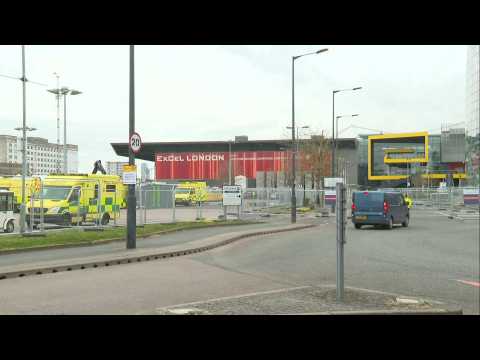 New London field hospital for coronavirus set to receive first patients
