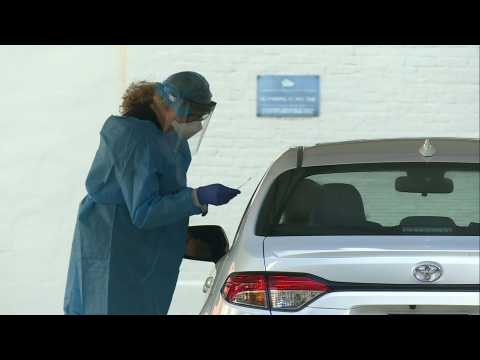 New drive-through coronavirus testing site opens in Washington DC