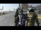 Chilean police disperse May Day protest with water cannons, arrests