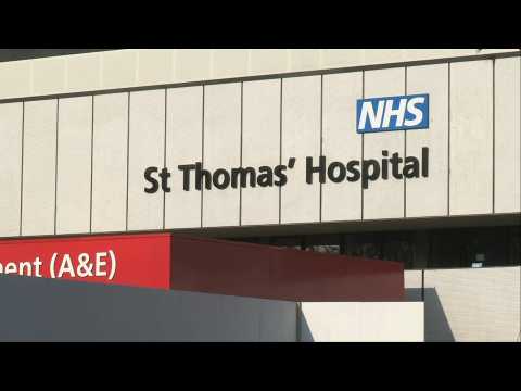 Coronavirus: images of St Thomas' Hospital where British PM Boris Johnson remains after leaving ICU