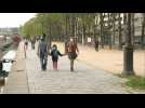 Coronavirus: Banks of the Ourcq canal busier than usual on day 26 of lockdown