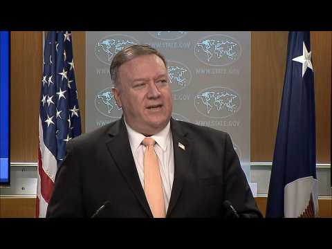 Pompeo says Maduro, Guaido should step aside for new Venezeula polls