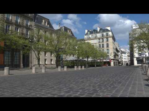 Coronavirus: Chic Saint-Germain-des-Prés neighbourhood in Paris at a standstill on day 15 of lockdown