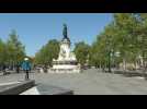 Central Paris nearly empty on 38th day of confinement