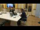Macron takes part in WHO videoconference for access to vaccines