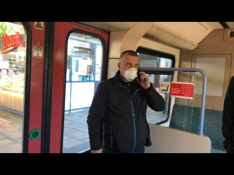 Germans forced to wear masks on pulic transport amid coronavirus pandemic