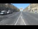Coronavirus: the Champs-Elysées on the 9th day of confinement in Paris