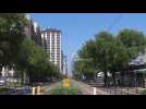 Largely deserted streets on day two of Houston stay-at-home order