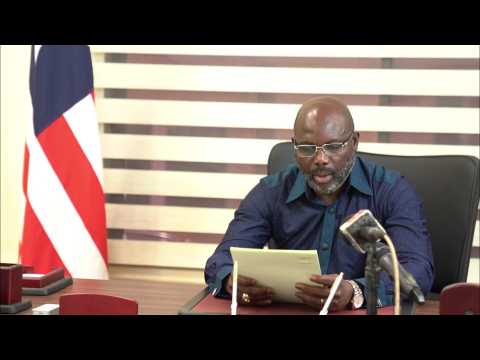 Coronavirus: Liberian president announces lockdown of capital state