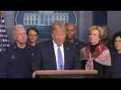 Trump congratulates Fed after drastic virus measures