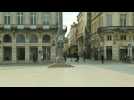 Coronavirus: streets of Bordeaux empty as French restrictions come into effect