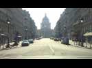 Paris's Pantheon district deserted on 34th day of French lockdown against coronavirus