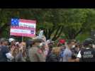US: Protesters gather against stay-at-home orders in Texas