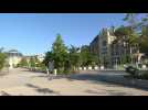 Central Paris deserted on 37th day of confinement