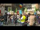 Thousands of demonstrators protest against coal mining in Germany