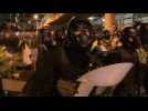 Hong Kong riot police clear out protesters