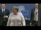 EU leaders arrive for summit in Brussels