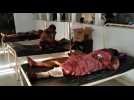 Nigeria : injured people wait for treatment at Bishop Murray Hospital