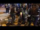 Police arrest Hong Kong protesters at clashes