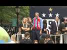 US Women's National Team's victory parade begins in New York City
