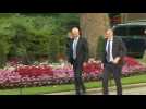 Britain's new cabinet arrives for first meeting in Downing Street