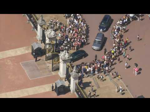 British PM May tenders her resignation to Queen Elizabeth II