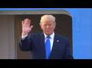 Trump arrives in S. Korea after inviting Kim to DMZ
