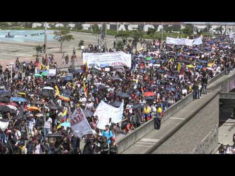 Protests continue in Colombia against Duque's government