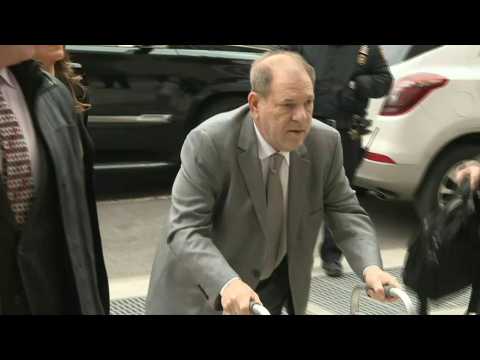 Weinstein arrives at court for second day of sex crimes trial
