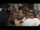 Venezuela's Guaido accesses parliament enclosure