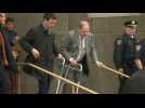 Weinstein exits court on second day of sex crimes trial