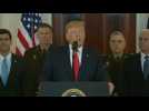 Trump says that Iran 'appears to be standing down'
