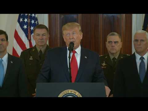 Trump announces immediate 'additional punishing sanctions' on Iran