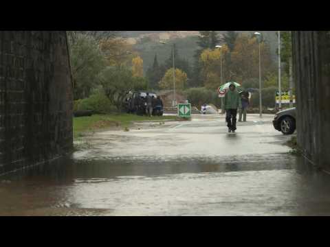 France's Côte d'Azur hit by flooding