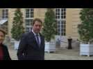 French ministers arrive for domestic violence meeting