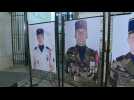 Pau mayor Francois Bayrou leads tributes to 13 French soldiers killed in Mali