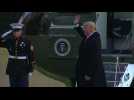 Trump leaves for Michigan rally ahead of House impeachment vote