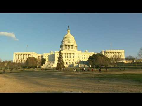 Sun begins to set over Capitol Hill as US lawmakers careen to impeachment vote