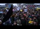 Anti-US protest in India after Iran commander is killed in air strike