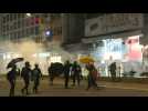 Thousands brave tear gas, defy police in latest Hong Kong march
