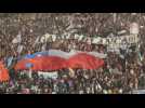 Chilean demonstrators hit the streets of the capital again