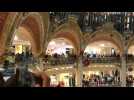 'Yellow vests' briefly storm Galeries Lafayette in Paris