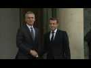 France's Macron meets with NATO chief Jens Stoltenberg in Paris