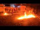 Iraqi protesters clash with security forces in Iraq's city of Karbala