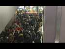 Commuter chaos at Gare du Nord at rush hour as strike continues to bite